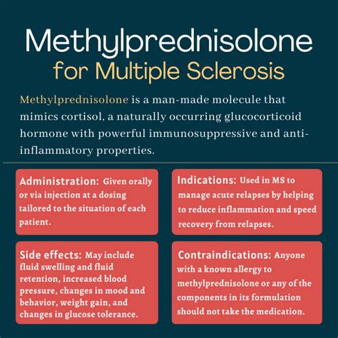 Methylprednisolone For Ms Uses Side Effects And More