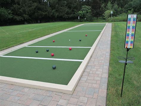Specialty Sports Artificial Turf Bocce Ball Court Bocce Ball Bocce