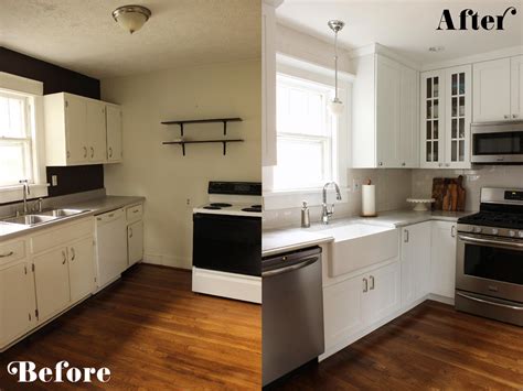 The building was formerly owned by the archdioceses of st. Small White Kitchen Makeover with Built-In Fridge ...