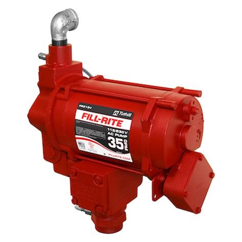 Fill Rite® Fr313v 300v Series 35 Gpm 115230 V Ac Heavy Duty Fuel