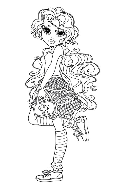 Moxie Girlz Coloring Pages2