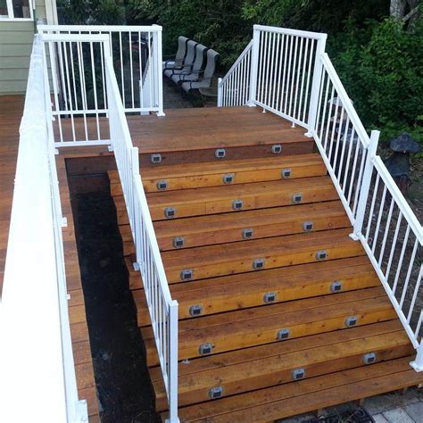 Timber base rail or wood base rail is a staircase component or part of a timber balustrade. Peak Aluminum Railing White 6 ft. Aluminum Stair Hand and ...