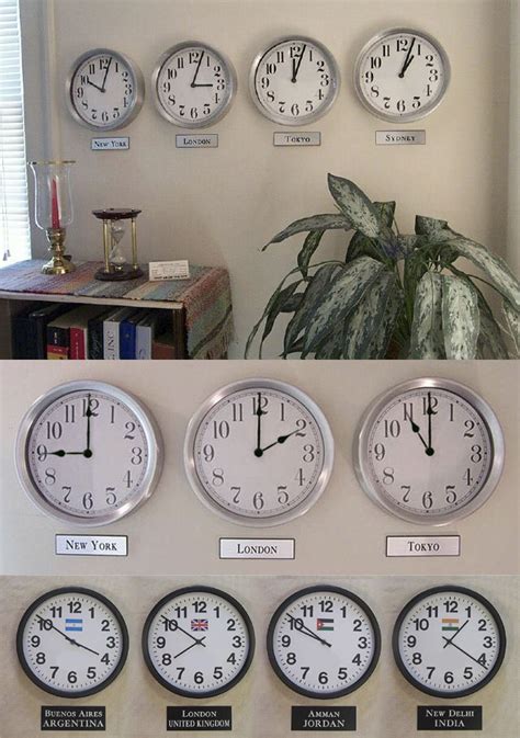 Best online timer on the net. Time Zone Wall Clocks