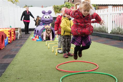 Outdoor Play Area Childrens Nursery Wellington Telford