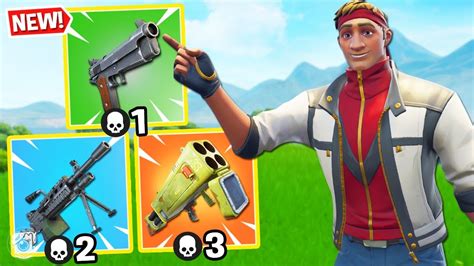 Below you'll see we've categorised all the guns in fortnite into their respective classes, which you can peruse using. *FUNNY* GUN GAME! Custom Gamemode in Fortnite Battle ...