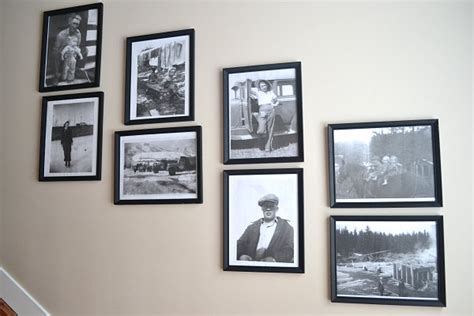 Free ♥ black dot studio♥ set of 6 wall art prints. Helpful Hints for Displaying Family Photos on Your Walls