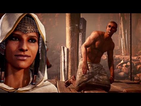 Assassin S Creed Origins The Hidden Ones Bayek Gets Rescued By Aya