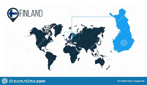 Discover sights, restaurants, entertainment and hotels. Finland Location On The World Map For Infographics. All World Countries Without Names. Finland ...