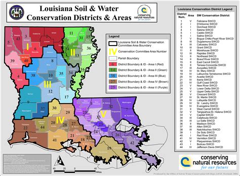 Louisiana District Directory Gulf Coast Swcd