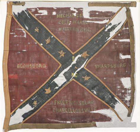 Third Bunting Issue Battle Flag of the 2nd North Carolina Infantry (U.S