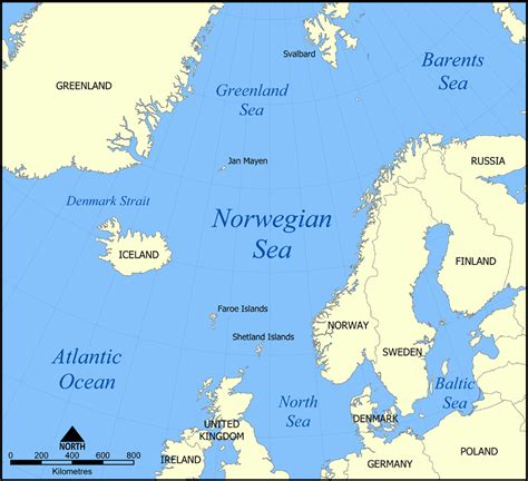 Mar Da Noruega Geografia Infoescola