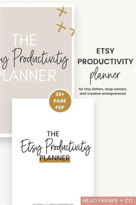 Etsy Productivity Printable Planner Daily Productivity Etsy