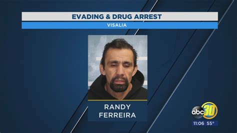 Visalia Police Chase Man Through Neighborhood Find Narcotics And