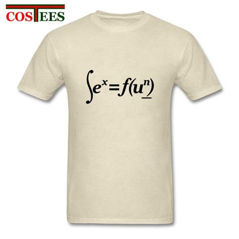 Funny Sex Equation T Shirt Sexfun N Power T Shirts 2018 New Fashion Mathematical Formula Mens T