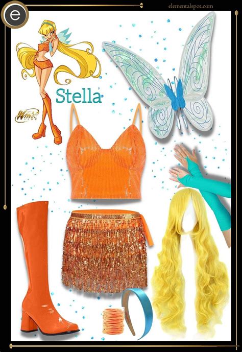 Dress Up Like Stella From Winx Club Elemental Spot