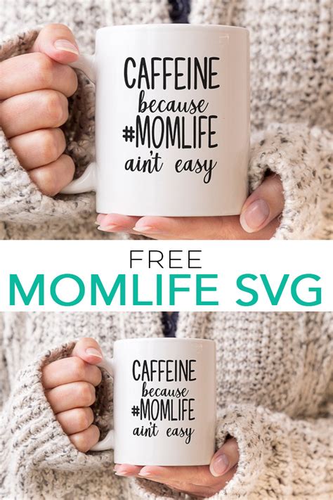 Free Momlife SVG File for Mother's Day - The Country Chic Cottage