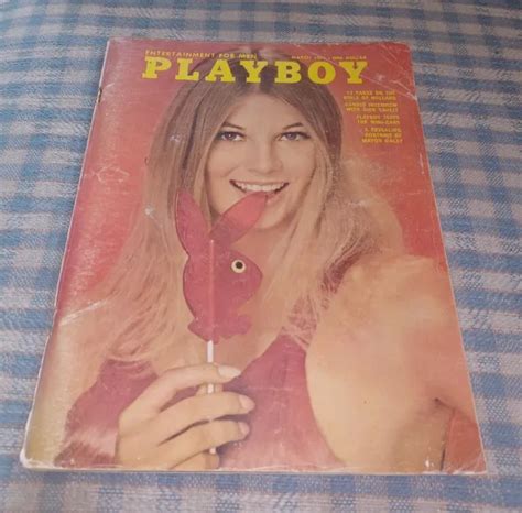 Vtg Old Playboy Magazine March Cynthia Hall Girls Of Holland W Centerfold Picclick