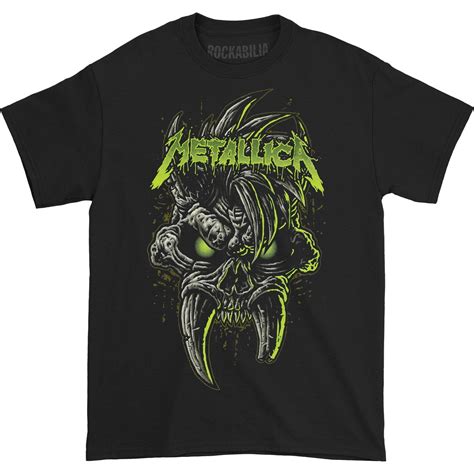 Metallica Mens Scary Guy T Shirt Small Black