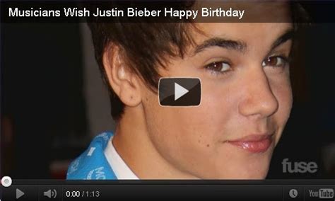 Justin Bieber All Musicians Wish Justin Bieber Happy Birthday