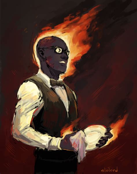 Undertale Grillby By Lord October On Deviantart