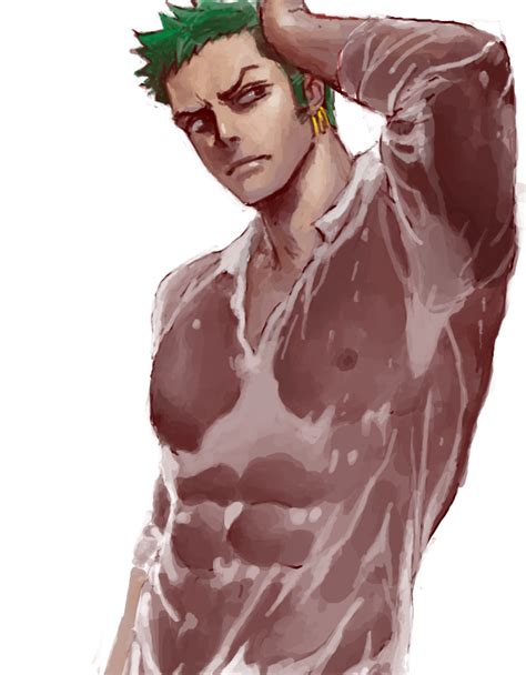 Wet Shirt By Inmomakuro On DeviantArt Zoro One Piece Zoro Roronoa Zoro