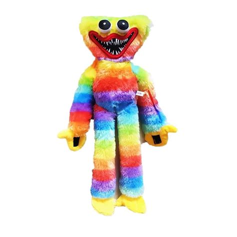 40 Cm Rainbow Huggy Wuggy Plush Five Star Toy
