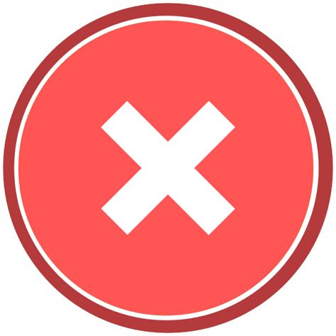 Error Icon Free Svg