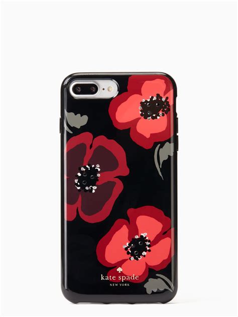 We did not find results for: Lyst - Kate Spade Jeweled Poppy Iphone 7 Plus Case in Black