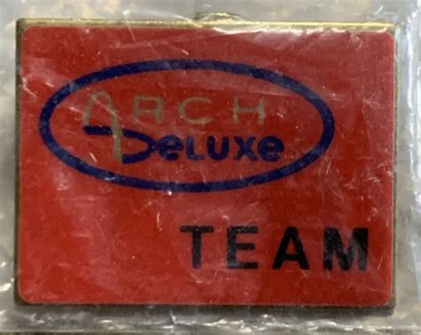 vintage mcdonalds employee pin arch deluxe team 8 99 picclick