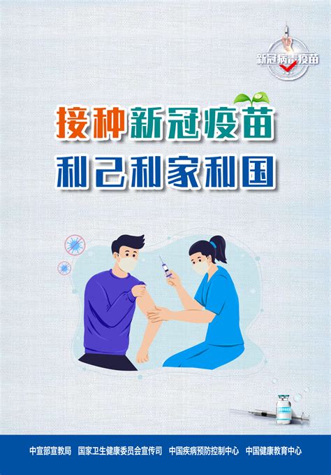 新冠病毒疫苗接种系列海报滁州市数据资源管理局（市政务服务管理局）