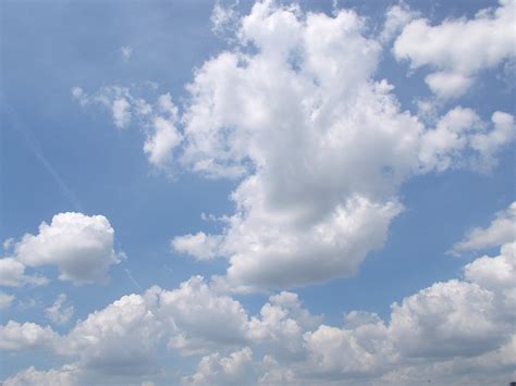 Clouds And The Blue Sky Free Stock Photo Public Domain Pictures