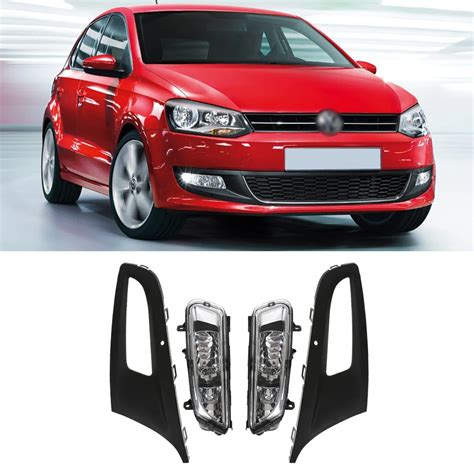 Auto Accessories Abs Front Bumper Chrome Cover Fog Light Lamp Grille