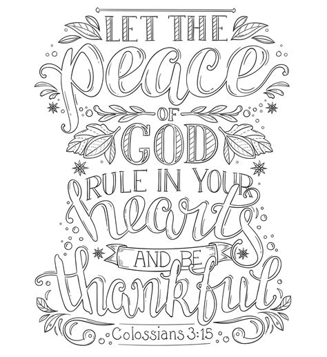 Free Printable Bible Verse Coloring Pages