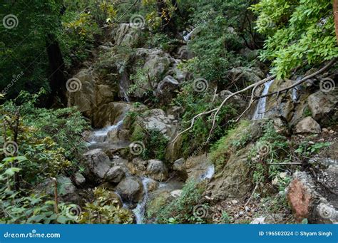 Small Waterfall Under The Famous Neer Garh Waterfall Rishikesh