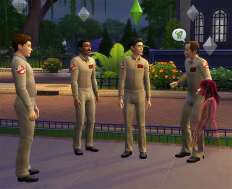 Mod The Sims Ghostbusters 2 Pieces Suit By Ironleo78