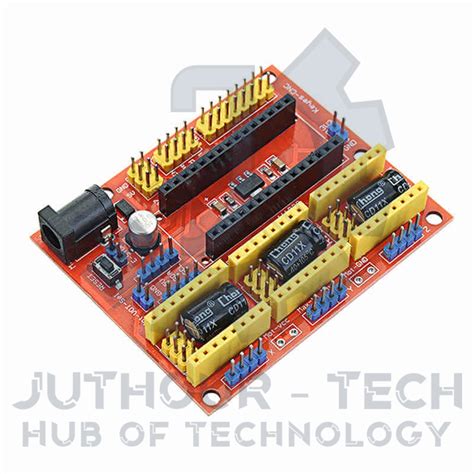 Juthour Tech Arduino Nano Cnc Shield V4 And 3 Channel A4988 Stepper Driver