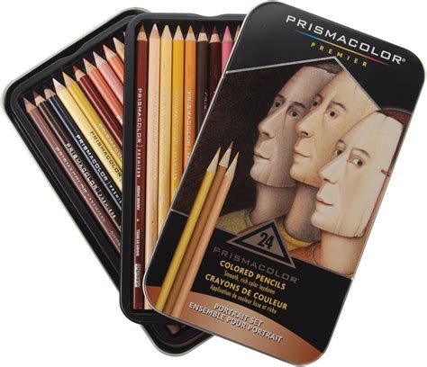 Prismacolor Premier Colored Pencils 24pkg Portrait Amazonfr