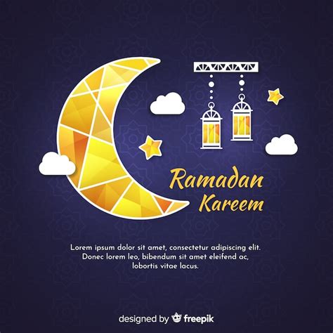 Fond De Ramadan Vecteur Gratuite