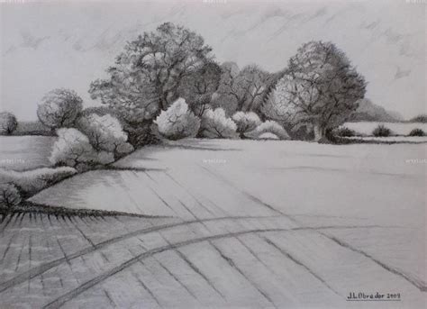 Dibujos en lapiz de paisajes - Imagui