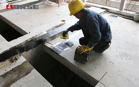 Repair And Strengthening Of Reinforced Concrete Slab With Carbon Fiber