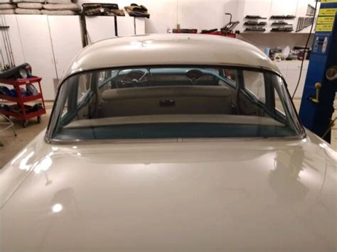 1955 Chevrolet Belair 4 Door Sedan White Rwd Automatic Classic