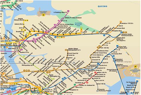 Subway Map F Train Stops United States Map
