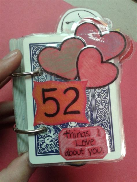 52 Things I Love About You Making This For Reid For V Day