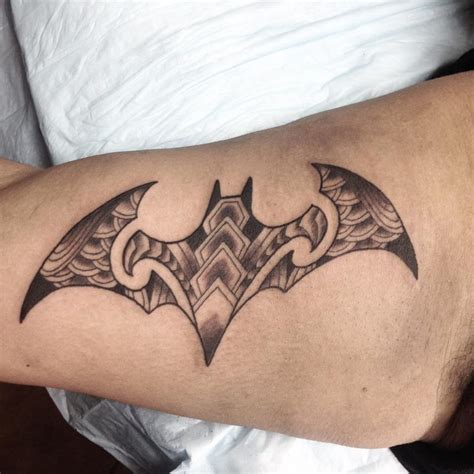 100 Best Batman Symbol Tattoo Ideas Comic Superhero 2019