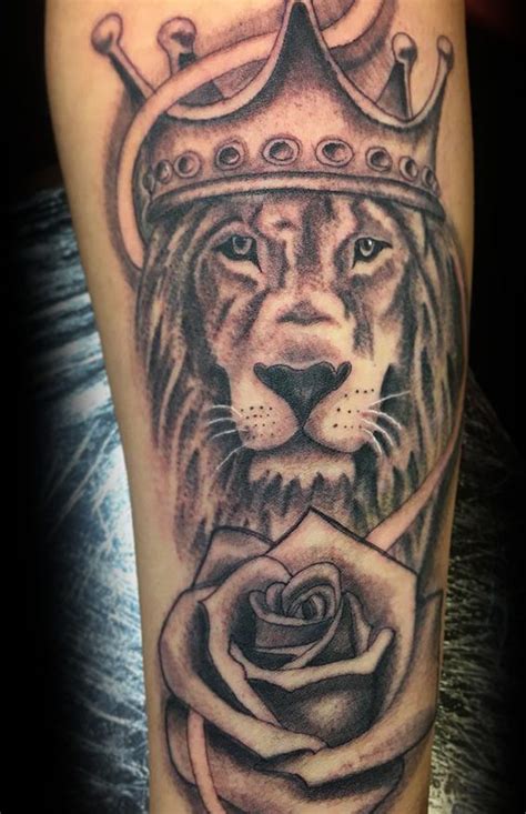 Lion Crown Tattoo Gunzalez Ink Tattoo And Piercing Shop