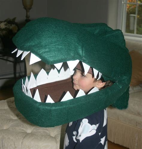 Homemade Halloween Costume How To Make A Dinosaur Cos