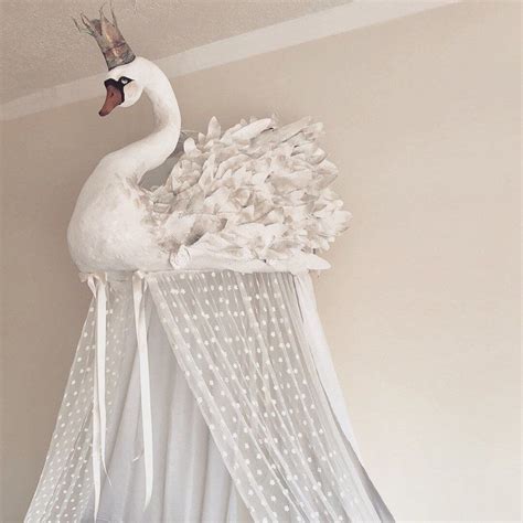 Canopy beds are a beautiful and elegant addition to any bedroom. Swan Princess Crib/Bed Canopy baby swan swan princess ...