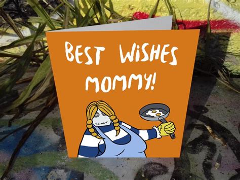 Mom Birthday Greeting Card Mom Printable Birthday Card Etsy