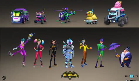 Meet The Legion Of Zoom Vehicular Villains In The Batwheels Cartoon