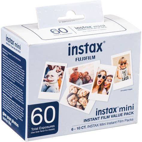 Fujifilm Instax Mini 11 Camera And 60 Count Film Exclusive Designs